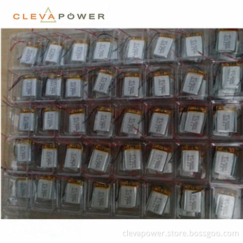 603030 3.7V 500mAh Li-polymer rechargeable battery